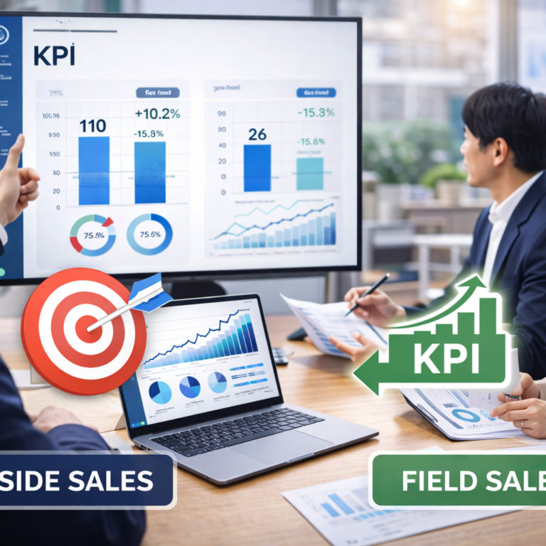 営業活動の可視化で変わるマネジメント!KPI設計と活用例を紹介